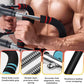 Adjustable Power Twister Bar 40-100lb, Home Gym Chest and Arm Workout Trainer with Ergonomic Foam Grip, Portable Muscle Strength Enhancer