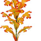 2-Pack 12 Inch Aquarium Silk Aquarium Plants, Artificial Plastic Plant for Small Tank, Goldfish, Fish Hides (Yellow, 12 Inch)