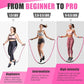 Jump Rope, Weighted Jump Rope for Women, Heavy Jump Ropes for Fitness, Home Gym Exercise Equipment, Adult Skipping Rope for Improve Strength, Weight Loss, Boxing Training,Total Body Workout Equipment