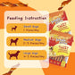 Jungle Calling Dog Treats, Natural Chicken Wrapped Rawhide Sticks, Grain-Free Training Rewards Chews for Small and Medium Puppy,10.6oz