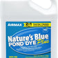 Airmax Pond Dye Plus, Nature's Blue Colorant & Natural Beneficial Bacteria, Large Pond & Lake Water Clarifier & Color Treatment, Shade Plants & Algae from Sunlight, Fish & Livestock Safe, 1 Gallon