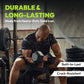 Hex Dumbbell 40-125 lb, Rubber Encased Exercise & Fitness Dumbbells, Hand Weight for Strength Training