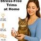 Cat Nail Clipper & Small Dog Nail Clippers with LED Light - Illuminates Nails & Bloodline for Safe, Easy Trimming - Extra Sharp, Avoid Over-Cutting - Essential Cat Supplies, White