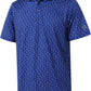 Men's Golf Polo Shirts Short Sleeve Striped Performance Moisture Wicking Dry Fit Golf Shirts for Men