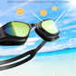 Swimming Goggles, No Leaking Swim Pool Goggles for Adults with Fog-Resistant, UV-Blocking Lenses for Men Women Youth