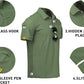 V VALANCH Mens Polo Shirts Short Sleeve Moisture Wicking Golf Polo Athletic Collared Shirt Tennis T-Shirt Tops