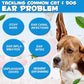 Dog Cat Ear Infection Treatment Drops, Pets Ear Cleaning Drops with 1% Hydrocortisone for Dog & Cats Yeast Infection, Itchy Ear Relief, Pet Ear Care Supplies for Dogs & Cats -2fl oz(2PCS)