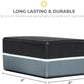 Sunshine Yoga 4" Striped Yoga Block, 10 Pack Bulk EVA Foam Yoga Blocks, Firm and Supportive Yoga Brick, Balance Foam for Stretching, Pilates, and Workout, 4" x 6" x 9"