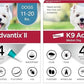 K9 Advantix II Medium Dog Vet-Recommended Flea, Tick & Mosquito Treatment & Prevention | Dogs 11-20 lbs. | 4-Mo Supply (Pack of 2)