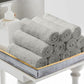 Avalon Salon Towel - Silver Hand Towels Bulk Pack of 24-100% Cotton Absorbent Spa, Facial & Gym Towels for Working Out - 16x27 Inches (Not Bleach Proof)