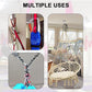 FOSER 2pcs Daisy Chains, Yoga Hammock Extension Strap, Adjustable Nylon Strap Fitness Pilates and Exercise Extend Strap