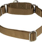 Hyhug Pets Premium Upgraded Heavy Duty Nylon Anti-Escape Martingale Collar for Boy and Girl Dogs Comfy and Safe - Professional Training, Daily Use Walking. (Army Yellow, Medium)