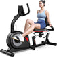Recumbent Exercise Bike for Home,Recumbent Stationary Bikes for Adults & Seniors,Load Capacity of 400 pounds,Equipped with 16 Adjustable Gears, and Soft Adjustable Seats