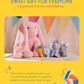 5 Pieces Rabbit Stuffed Animals for Girls,1 Mommy Rabbit with 4 Babies,Plush Bunny Stuffed Toy Gifts for Kids Children 3 4 5 6 7 8 9 Years,Soft Stuffed Bunny for Christmas,Birthday,Party Decorations