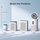 AROEVE Air Purifiers for Bedroom Home, Air Purifier For Smoke Pollen Dander Hair Smell Air Cleaner with Sleep Mode Speed Control For Bedroom Office, MK01- Black(Available for California)