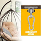 100PCS M8 Spring Snap Hook Carabiner, 3" x 5/16" Heavy Duty Galvanized Steel Carabiner Clips, 470LBS Capacity Spring Quick Links Clips for Camping Hiking Hammock Swing and Outdoor Activities
