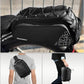 Bike Rear Rack Bag,20L PVC Waterproof Bike Trunk Bag for Road and Mountain Bikes,Multifunctional Bicycle Rear Seat Bag with Rain Cover Bike Saddle Bag for Cycling Trip (Black)