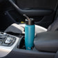 18 oz Insulated Water Bottle Stainless Steel Sport Bottles with 3 Lids,Light Blue