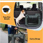 Extra Large Dog Crate with 2 Foldable Bowl, 36 Inch Collapsible Travel Dog Crate Kennel with Soft Blanket for Medium Dogs,Indoor & Outdoor (36" L x 25" W x 25" H, Grey)