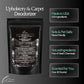 Midnight Ice Carpet Freshener Powder 16 oz | Powerful Odor Eliminator for Home | Upholstery Deodorizer | Carpet Deodorizer | Pet Urine | Cat Litter Box | Black Ice Fragrance.