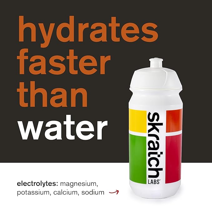 Skratch Labs Hydration Powder | Sport Drink Mix | Electrolytes Powder for Exercise, Endurance, and Performance | Apple Cider | 20 Servings | Non-GMO, Vegan, Kosher