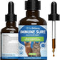 Pet Wellbeing Immune Sure for Cats - Supports Normal Immune Defenses, Gut Flora Balance, Andrographis, Echinacea, Vitamin C, Zinc - Veterinarian-Formulated Herbal Supplement 2 fl oz (59 ml)