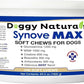 Synove Max Soft Chews for Dogs (240 Count) Beef Flavor, Joint Supplement, Glucosamine, Turmeric, Boswelllia serrata, Creatine Naturally Derived Ingredients better than synovi g4 soft chew