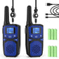 Adult Walkie Talkies 2 Pack, WokTok Rechargeable Long Range Walkie Talkies 2 Way Walkie Talkies, 22 Channels VOX Scanning LCD Display Ideal for Gift Giving, Family Camping and Hiking