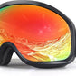 Freela Ski Goggles OTG Men Women, Over Glasses Snow Snowboard Sports Goggles for Adult Youth 100% UV400 Protection Anti Fog