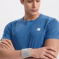 Mens Seamless Workout T-Shirts Lightweight Moisture Wicking Running Hiking Camping Tennis Pickleball Shirts for Men