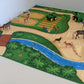 Farm Play Mat for Farm Toys | Foldable Solution |Large Size 57” x 57” | Farm Animals | Tractor Play| Activity Mat | by Play Mat Factory