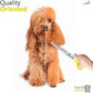 Laazar Dog thinning shears for dogs - Sharp Stainless Steel Blades with Colorful Handles, Safe and Easy-to-Use With Beautiful results, Long Lasting dog grooming thinning shears
