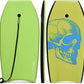 Goplus 41''/37''/33'' Lightweight Body Board for Beach, Surf Board with EPS Core, XPE Deck, HDPE Slick Bottom, Wrist Leash, Bodyboard for Kids Adults Surfing