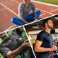 MIER Men's Quick Dry Workout Shirts Moisture Wicking Running Athletic Performance T-Shirts Recycled Polyester Top Tee