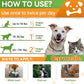 Oral Flea and Tick Support for Dogs and Cats, Natural Dog Flea and Tick Defense, Cat Flea Drops Supplements with Vitamin for Pets - All Breeds and Ages - Bacon