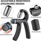 Twister Arm Trainer Pro - Adjustable Shaker Twister Arm Chest Exerciser Home Workout Equipment for Men & Women, Portable Fitness Exercise Equipment, Ultimate Shoulder Muscle Training