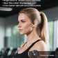 Open Ear Headphones, Bluetooth Wireless Open Ear Earbuds (0.3oz Lightweight) with 15mm Drivers, 45H Playtime, IPX5 for Sports, Fitness, Cycling, Running, Travel, Driving