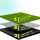 Golf Hitting Mat with Ball Tray, 5x4 & 6x4 ft, 26mm/31mm Thick, Standard & Alignment Line Options, Premium Golf Practice Mat for Indoor Outdoor Swing & Chipping