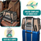 PetAmi Airline Approved Pet Carrier for Cat, Soft Sided Dog Carrier for Small Dog, Cat Travel Supply Accessories Indoor Cat, Ventilated Carrying Bag Medium Large Kitten Puppy, Small Heather Taupe