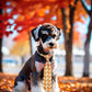 PET SHOW 10 Pack Thanksgiving Dog Ties Neckties for Large Medium Dogs Adjustable Holiday Grooming Accessories Neck Ties Bowties Girl Boy Pets Festival Costumes Puppy Party Gift Favor(Medium)