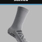 CWVLC Grip Socks Soccer - Cushioned Non-Slip Grippy for Men & Women Athletic - Barre Hospital Sticky Slipper Socks