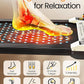 Walking Pad with Incline - Dual-Sided 2 in 1 Under Desk Treadmill with Shiatsu Foot Massager, 330LBs Walking Pad Treadmills for Home and Office, LED Display and Remote Control