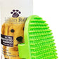 Lillian Ruff High Concentrate Professional Grooming Shampoo for Dogs with Hydrating Essential Oils – 30:1 Concentration for Bathing System - Clean, Condition, & Deodorize Dry, Sensitive Skin W/Brush