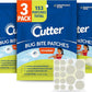 Cutter Bug Bite Patches Itch Relief Hydrocolloid Patches for Kids & Adults, Absorbs Fluids, Helps Heal, Prevents Scratching, Mosquito Itch Relief, Hydrocortisone & Suction Tool Alternative, 153 Count