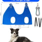 Pet Grooming Hammock for Medium/Large Dogs with Nail Clippers/Nail Trimmers/Grooming Scissors, Dog Grooming Harness for Nail Trimming, Pet Grooming Sling Helper