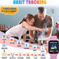Goodatech Kids Smart Watch for Boys Girls, 1.54'' Smartwatch with 26 Puzzle Games,HD Camera,Video Music Player,Pedometer,Flashlight,Audio Book etc., Aluminum Case and Sport Band (Pink)