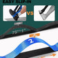 Trideer Stretching Strap for Physical Therapy, Non-Elastic Yoga Straps for Stretching with 10 Loops, Durable Nylon Stretch Bands for Exercise, Pilates, Gymnastics, Leg Stretcher with Guidance and Drawstring Bag