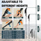 Trekking Poles Lightweight Collapsible Hiking Poles Folding Aluminum Walking Sticks 2 Pack Walking Sticks for Hiking