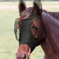 JWODVNTH Fly Masks for Horses with Ears - Large Eye Space, Comfort, UV-Block - Horse Fly Mask for Daily Stable, Hot Weather Riding, and Competition - X-Full, Black