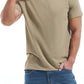 VEIISAR Premium V Neck T Shirts for Men - Modern Fitted Tees Vneck Undershirts